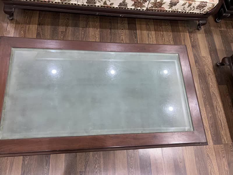 Solid wood coffee table set 14