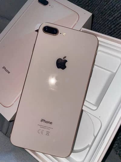 iPhone 8plus PTA approved with box my WhatsApp 0331.41. 89.217