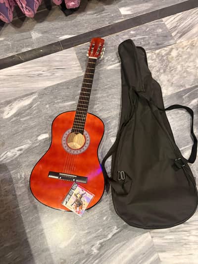 Acoustic Guitar | Brown Colour | 38 inches | Beginner Guitar