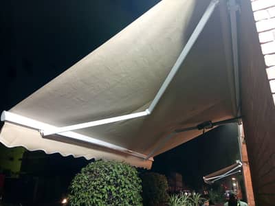 awning folding shade