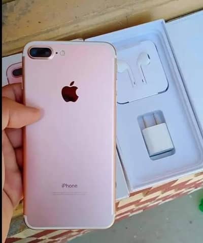 IPhone 7 plus 128 GB only WhatsApp number03468556940