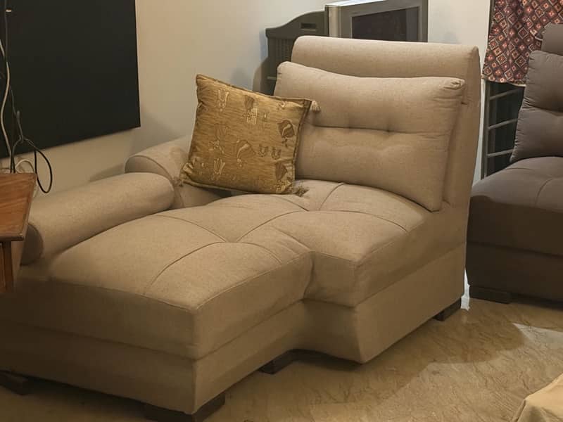 7 seater L Shape Sofa 3