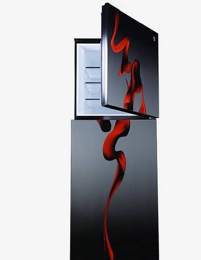 PEL InverterOn Flat Glass Door Refrigerator