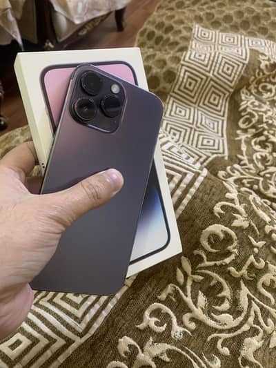 iPhone 14 pro max 256 purple pta approved