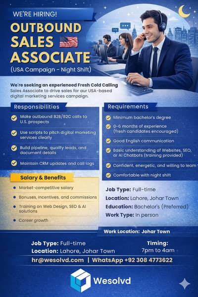 USA Cold Calling Agent / Intern