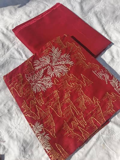 2 piece lawn embroidered suit
