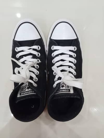 Converse Black Girls Sneakers US 7 – Excellent Condition – Karachi