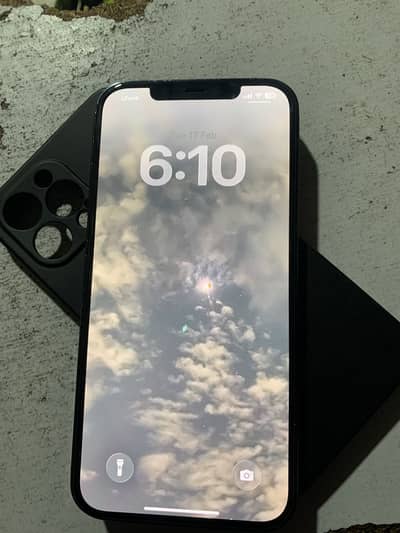 iPhone 12 pro max  256 GB  Non PTA  scratch less