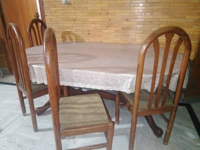 Dining table set
