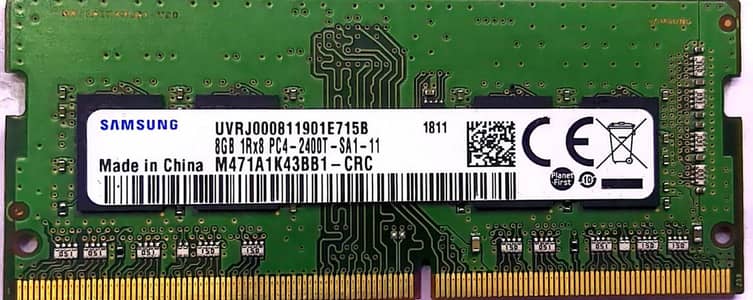 Samsung 8GB DDR4 Laptop RAM – PC4 Original