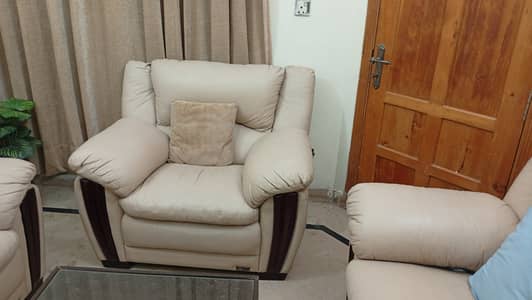 5 seater imported  leather sofa set