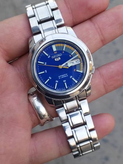 SEIKO 5 7S26 02W0 AUTOMATIC JAPANESE WATCH