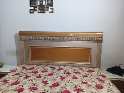 Bed, dressing and two side tables