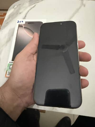 Iphone 16 Promax (256 GB) PTA - 256 GB 100% Battery Health