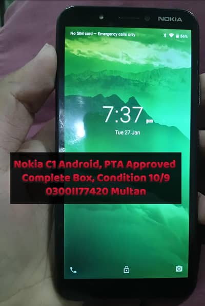 Nokia C1 Android PTA Approved