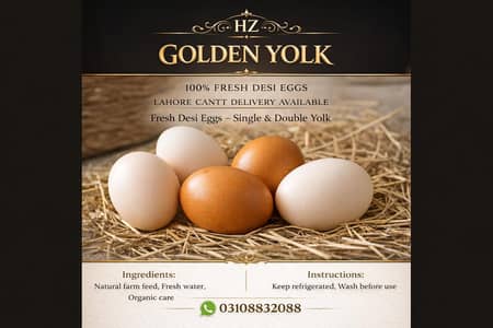 Fresh Desi Anday | Bada Size | Home Delivery