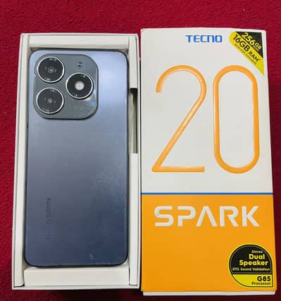 Tecno Spark 20 8/256 with box contact only WhatsApp 0326/253568/0