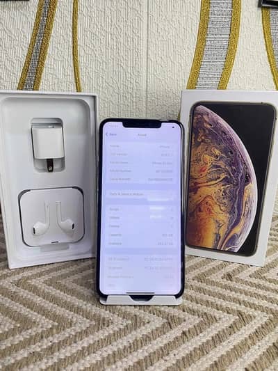 Apple iPhone XS Max with box 512gb contect WhatsApp 0325,67,35,466