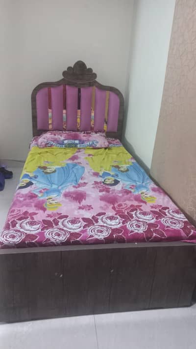 Bed and Study Table