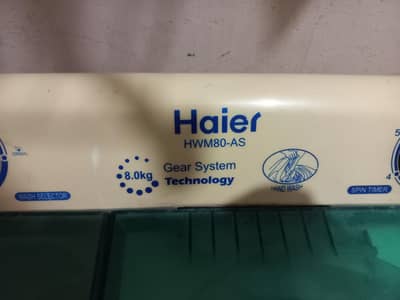 Haier Washing Machine + Dryer for Sale