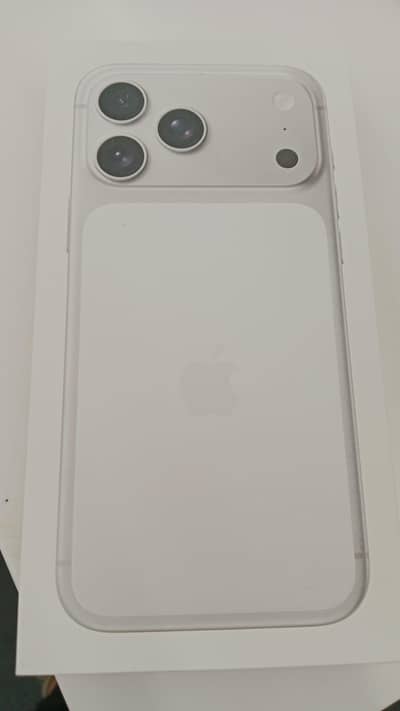 17 pro max 256 silver dual esim