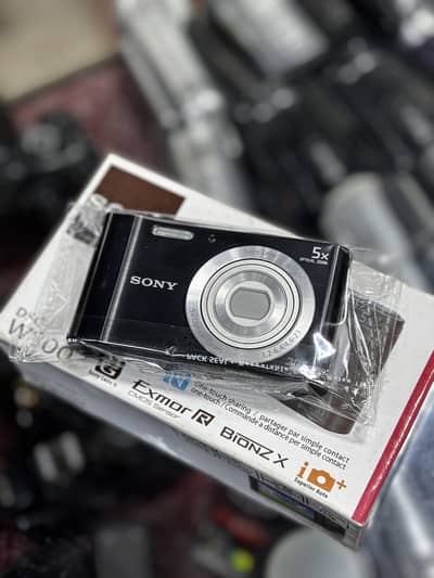 Sony W800 Digital Camera - in good condition with box