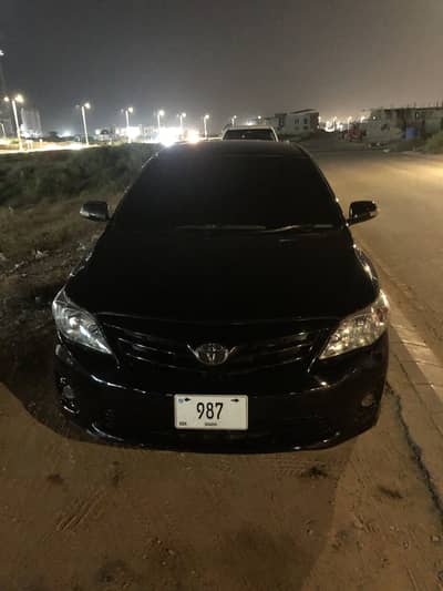 Toyota corolla 2011/12 model Xli converted to gli outside shower