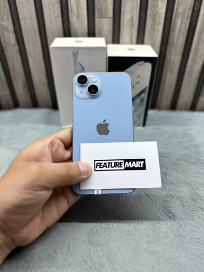 iPhone 14 | Factory Unlock | Under Warranty | 99% Health | Blue Colour