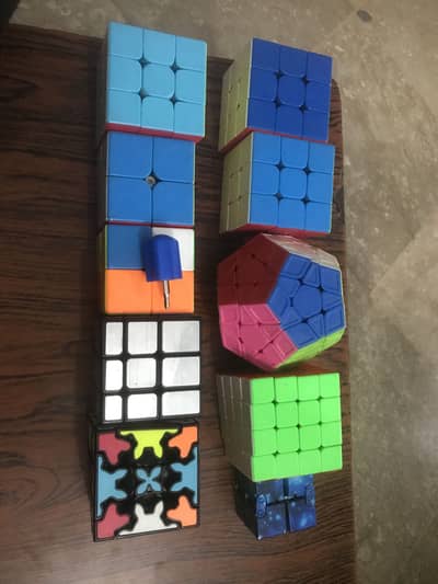 Pair of Rubik cubes  without box new 10/10 condition