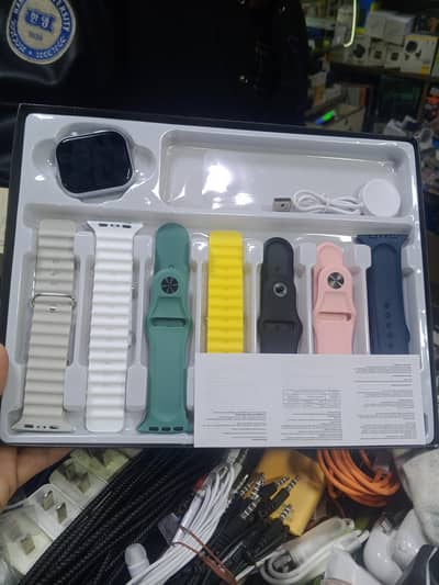  Premium Smart Watch 7-in-1 | Stylish Look | Best Price Only 2100/-