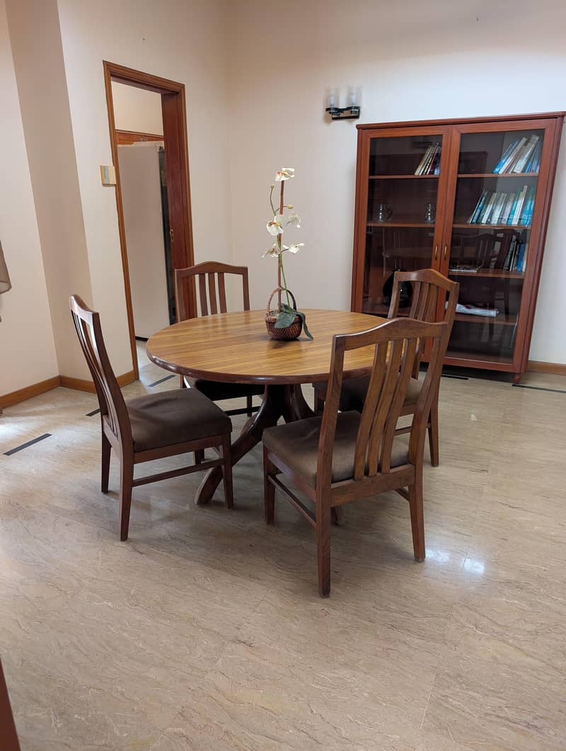 Solid wood dining table 1