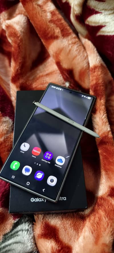 Samsung ultra s24/12/256 new condition dabba charger complete for sale