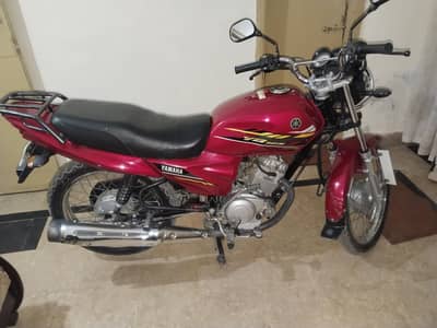 yamaha Ybz 125 2021 model Islamabad number