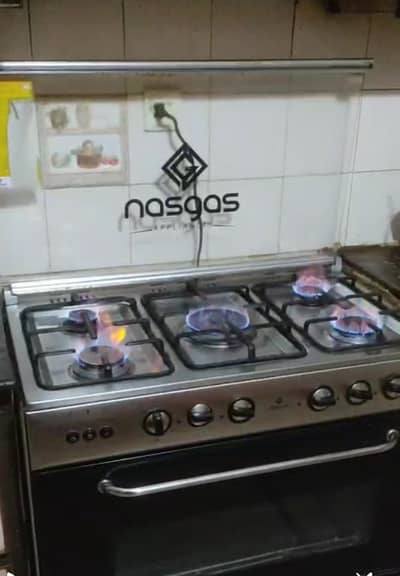 Nasgas dual stove electric and gas