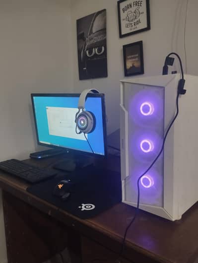 Ryzen 5 3600x gaming pc with rx5600xt. full setup