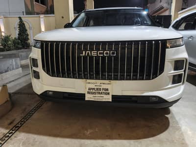 Jeaco J7 New Zero Meter Unregistered Full Option Electric