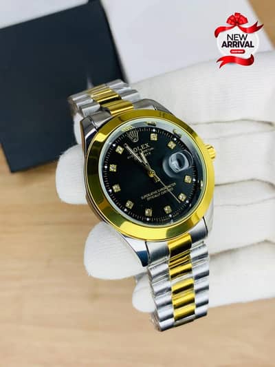 PREMIUM ROLEX REGULAR STONE WATCH +92 339 0065766