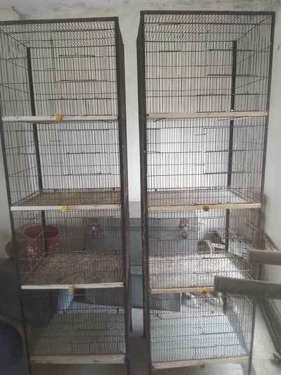 2  cages for sale size 6by2 fitt