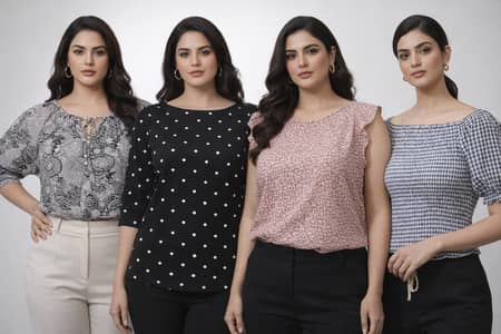 Women western outfits - Imported Ladies Tops, T shirts and Trousers