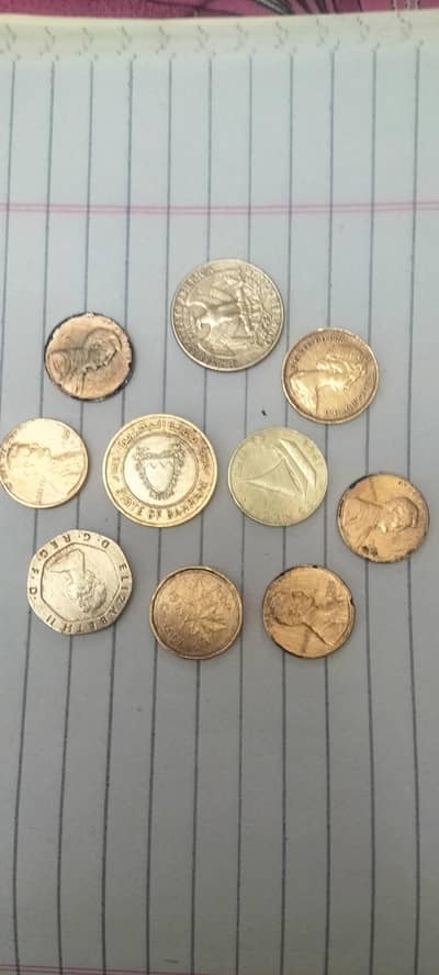 Old & Foreign Coins Collection for Sale