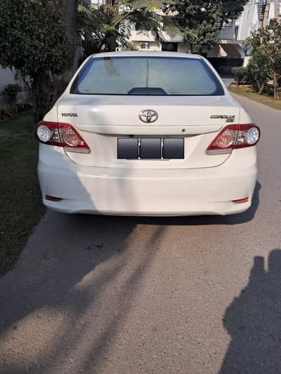 toyota corolla xli 2012 neat and clean condition
