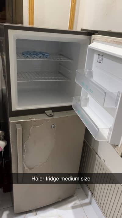 Haier fridge in new condition 1st owner ' request to sale