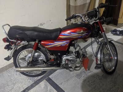 Union Star 70cc Bike Urgent sale