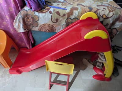 Two steps slide like new