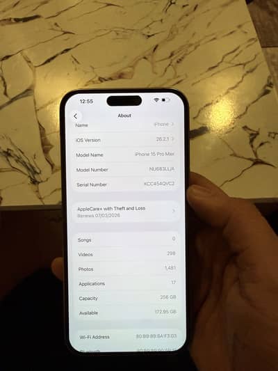 Iphone 15 pro max jv