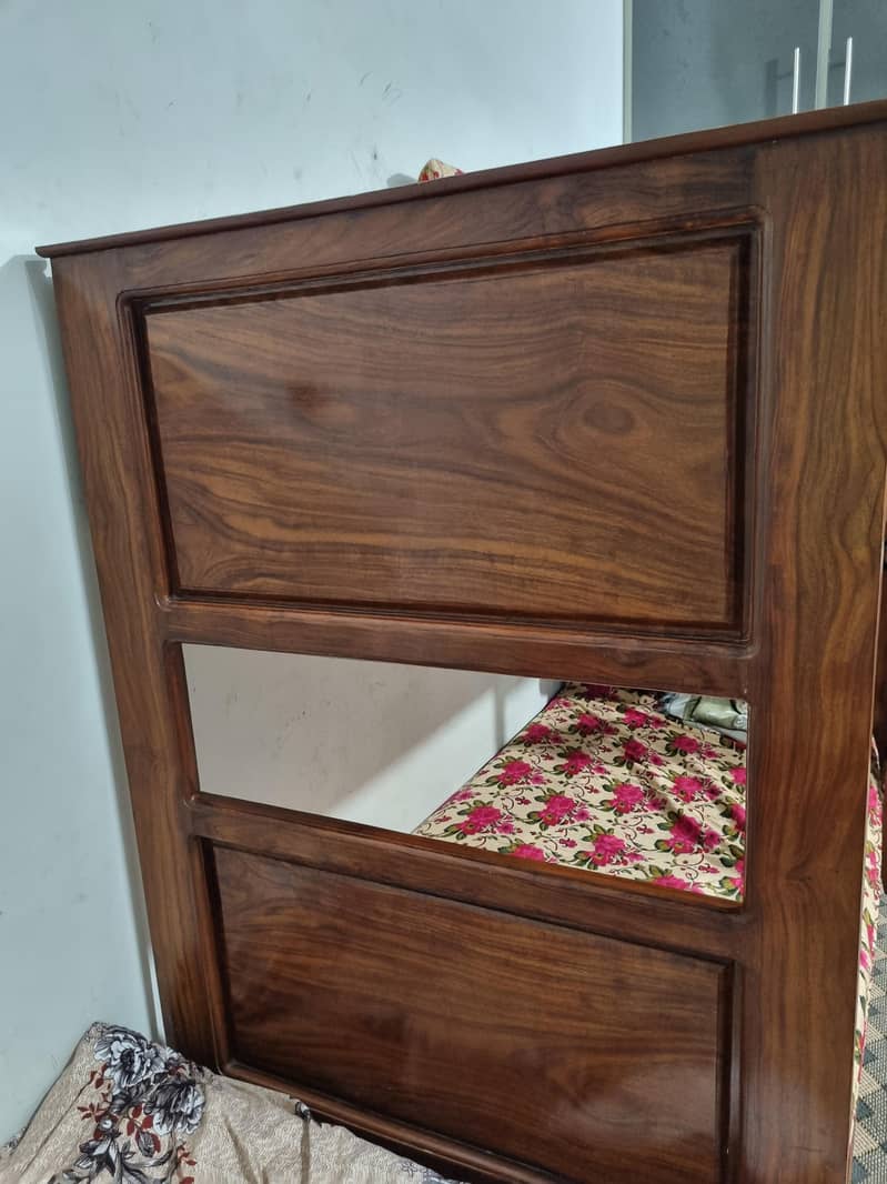 بنک بیڈ ٹوٹلی شیشم کی لکڑی سے بنا ہوا انتہائ مضبوط بہت کم قیمت میں 0