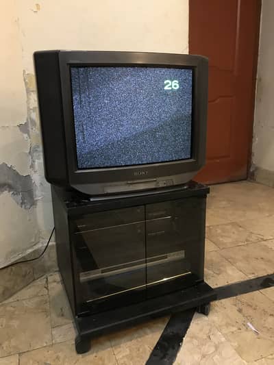 Sony Trinitron Colour TV With original trolly