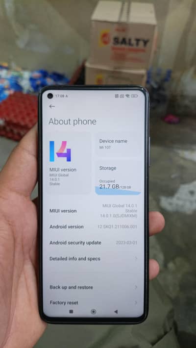 mi10t 5G for sale Snapdragon 865 90fps just back chenj hy charger nahi