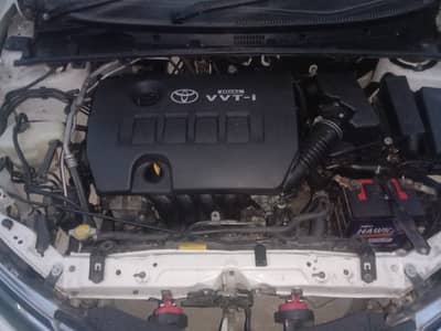 neat clear toyota Altis side shower for fresh look