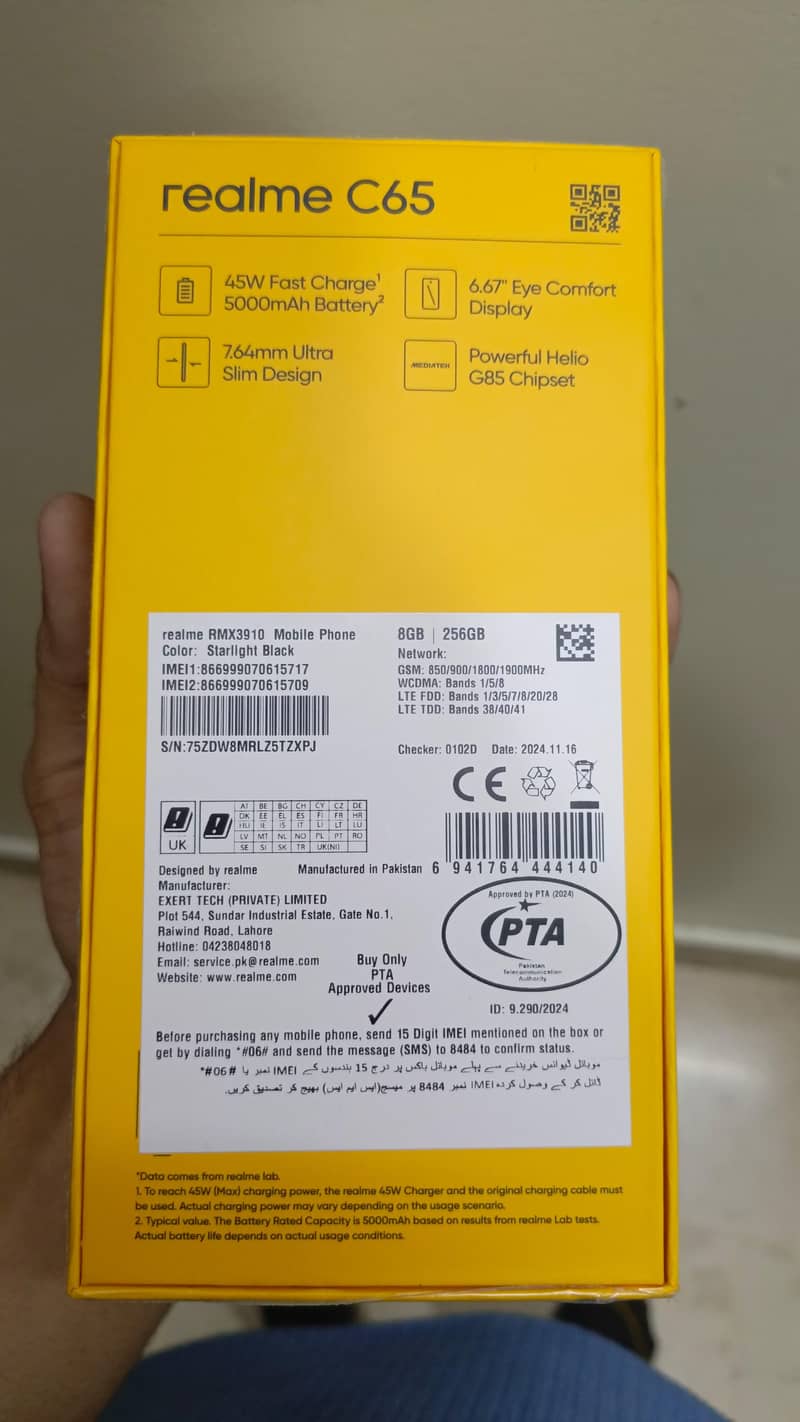 Realme c65 5